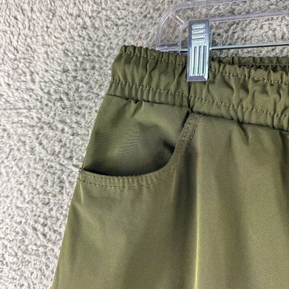 Southpole Track Pants Mens Medium Green Swishy Athletic Windbreaker Joggers Run - Picture 4 of 16